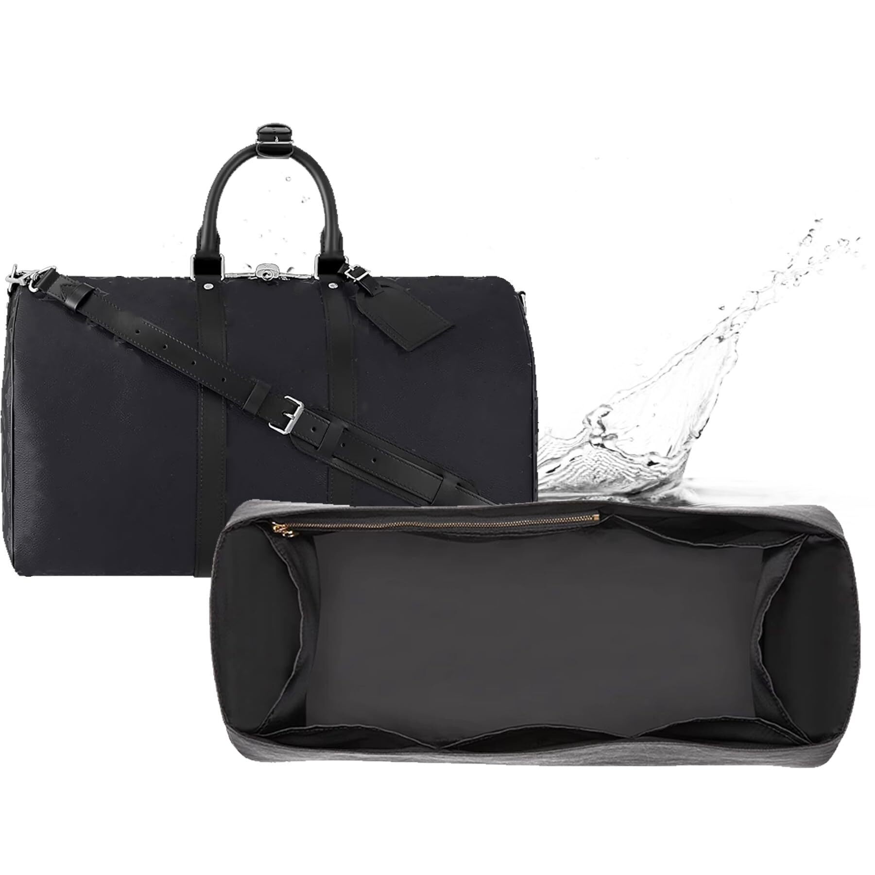 2337 Purse Organizer Insert Compatible With Lv Keepall 45 Bag,Upgraded